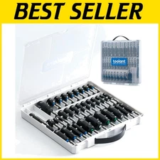 Versatile 34-Piece Impact Nut Driver Set with Magnetic Tips & Extensions