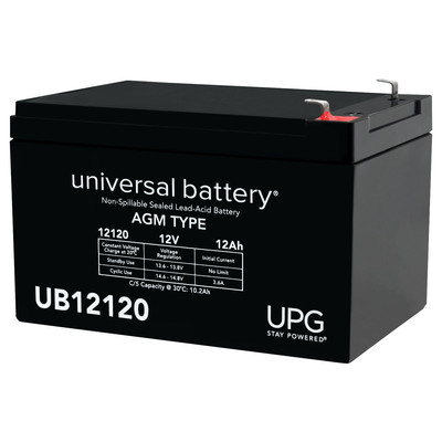 UPG UB12120ALT21-12V 12AH SLA Replacement Battery Compatible With Universal UB12