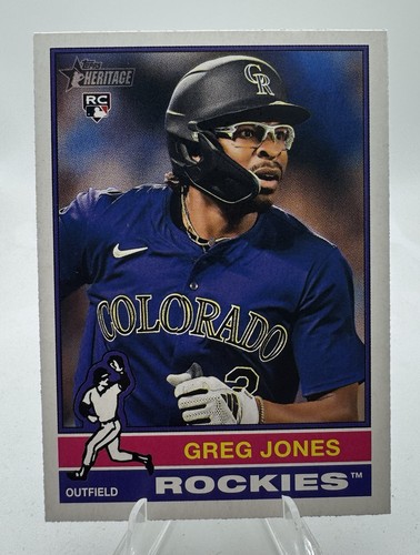 2025 Topps Heritage #392 Greg Jones | Baseball Card