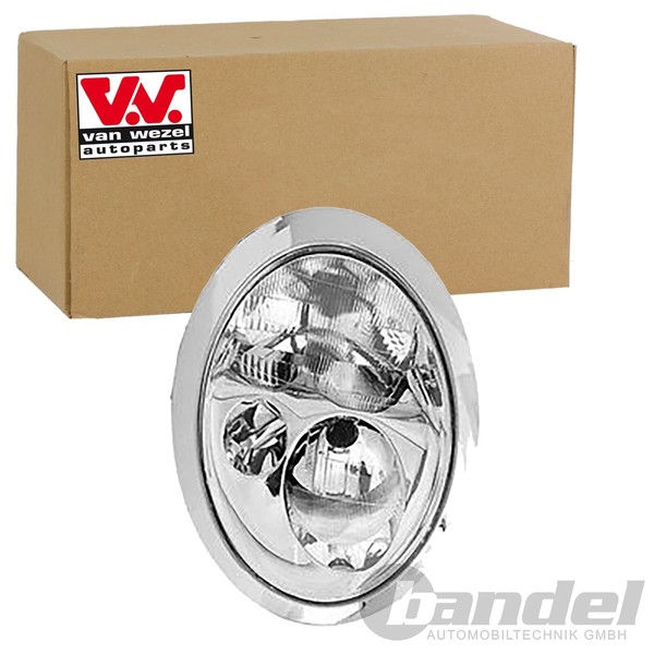 VAN Wezel H7/H7 Scheinwerfer Rechts Passend FüR Mini-image
