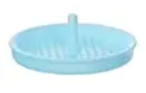1p Wide Mouth Versatile Funnel, Blue, USED
