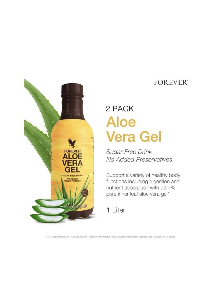 Forever Aloe Vera Gel 1L Active Pro-B 30 Capsules Sugar Free Aloe Vitamin C  Zinc | eBay