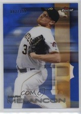 2016 Topps Finest Blue Refractor 92/150 Mark Melancon #81 0q3