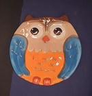 Earthenware Owl Plate Dish 7 1/2" Microwave & Dishwasher Safe — photo 6
