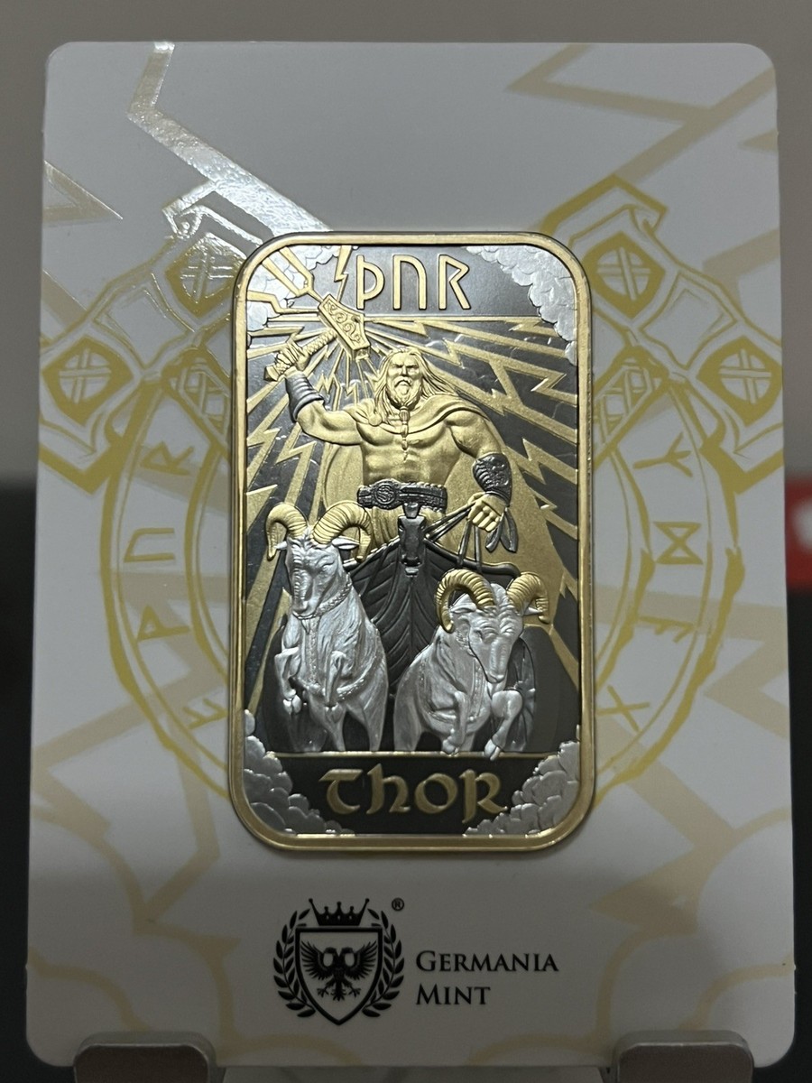 2026 Germania Norse Gods THOR Special Enobled Edition 1 Oz 999.9