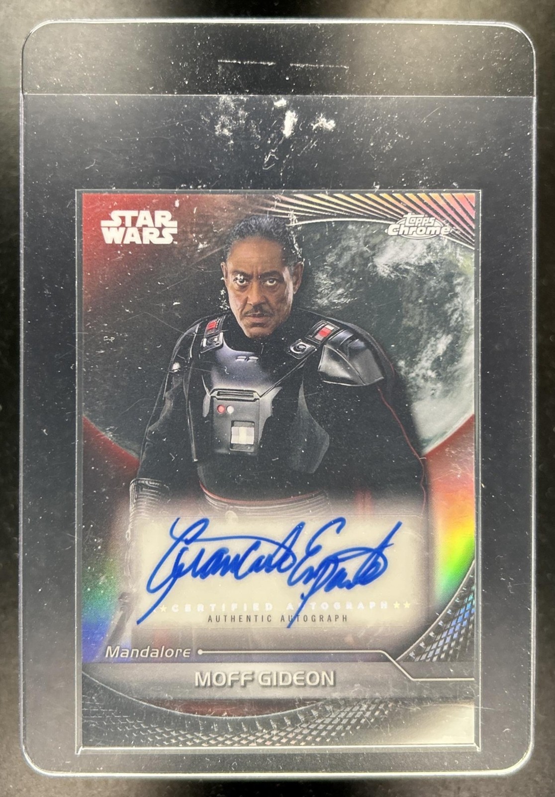 2025 Topps Star Wars Hyperspace Giancarlo Esposito as Moff Gideon Auto #AV-GIA