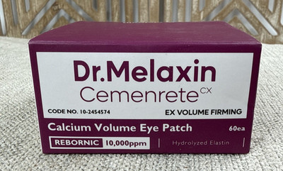 Dr. Melaxin Eye Patches Cemenrete Calcium Volume Firming 60 pc Korean Skincare