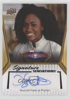 2024 Upper Deck Marvel Studios Series 2 Teyonah Parris as Photon Auto 1cc7