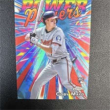 Topps Chrome Power Players Rookie Insert Coby Mayo PP-21 Orioles Baseball 2025
