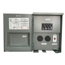 Connecticut Electric RV Power Outlet 80A, 120/240V, 20A GFCI + 50A & 30A Recep