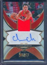 2024-25 Panini Select #RJA-ULR Ulrich Chomche Rookie Jersey Autographs #/199 X4R