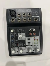 Behringer XENYX 502 Premium 5 Input 2 Bus Mixer (No Power Supply)