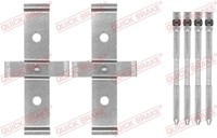 ZubehöRkit, Scheibenbremsbelag Quick Brake 109-1694 FüR Renault Alfa Romeo