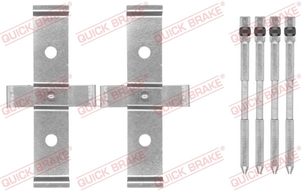 ZubehöRkit, Scheibenbremsbelag Quick Brake 109-1694 FüR Renault Alfa Romeo-image