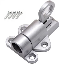 Alloy Self Closing Latch Bolt Automatic Spring Loaded Door Gate Security Lock