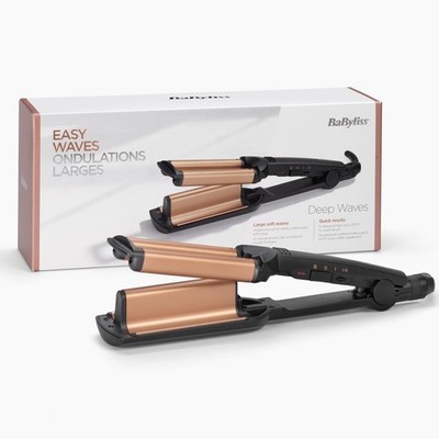 Babyliss W2447E Deep Waves Welleneisen Keramikbeschichtung