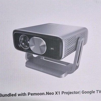 Pemoon Neo X1 LCD Smart Projector Google TV 1920x1080 Bluetooth Home Theater