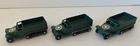 Lot 3 Matchbox Lesney No 49A Vintage M3 Personnel Carrier Army Green Military