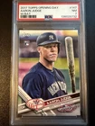 2017 TOPPS OPENING DAY W/BAT #147 AARON JUDGE SSP PSA 7!!!!
