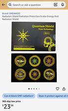 DREAWOO Quantum Shield Nano Technology Radiation Protection Patch 12pcs