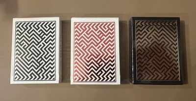David Blaine's Sold out Playing Cards - Set of 3 Decks of cards BLRD - Numbered
