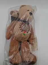 Limited Treasures Sacagawea  Pomp Golden 1 Dollar Bear w/ Liberty Coin Plush