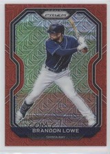 2021 Panini Prizm Tier II Red Mojo Prizm 3/149 Brandon Lowe #192 0ed0
