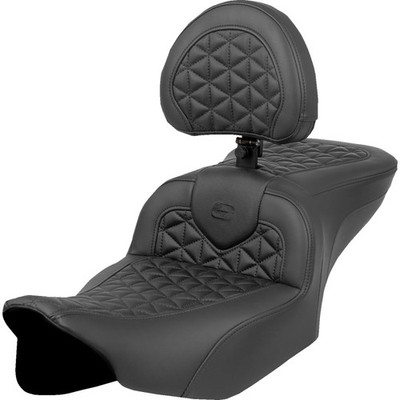Saddlemen 823-07-210B0 Roadsofa Tri-Gripper Sitz Mit Fahrers Rückenlehne