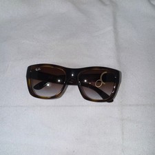 Ray-Ban Rb4194 710/85 Polished Light Havana/Brown Rectangle Sunglasses 53-17-140