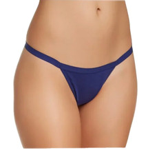 Cosabella Never Say Never Low Rider G-String, Twilight Deep Blue , One Size-NWT