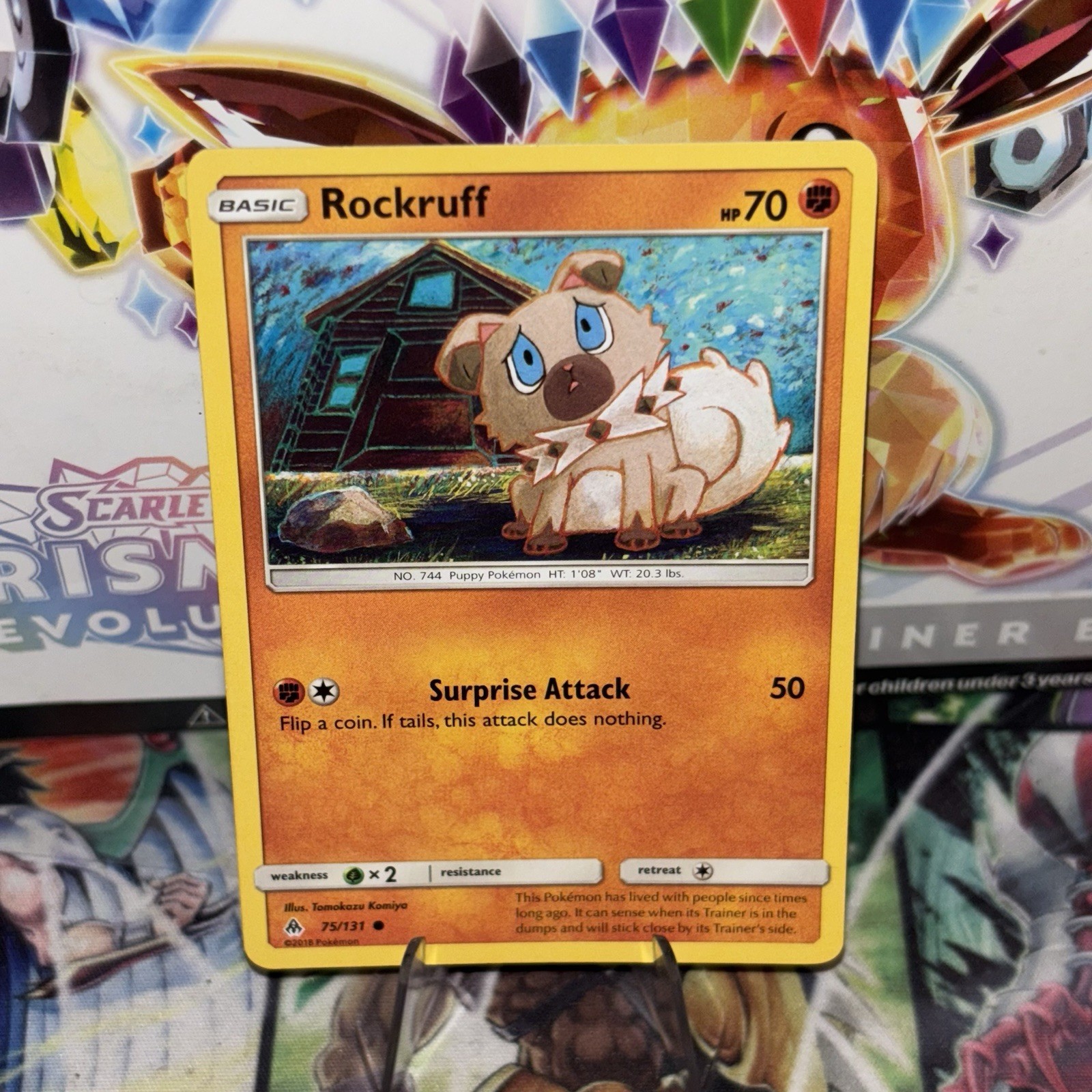 Rockruff 75/131 Sm-Forbidden Light Regular