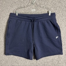 NEW Fabletics Men's Size XXL Blue The Go To Shorts 7" Inseam Sweat Shorts