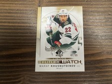 2024-25 Sp Authentic FW Gold /99 Marat KHUSNUTDINOV Rc