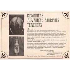 Beginners Advanced Students Teachers Order From Gigi Leavelle 1982 Ad SAH7-8