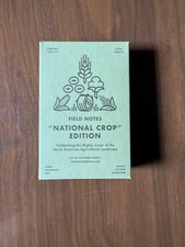 Field Notes NATIONAL CROP FNC-14 2012 Complete 6-Pack + Poster + Patch, Unused