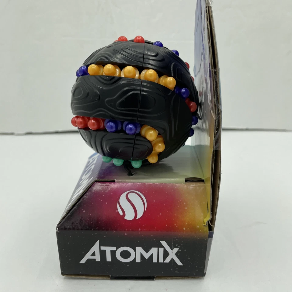 《NEW》Atomix Game, Brainteaser Puzzle Sphere for 1 Player, Fidget Toys Hasbro - Image 2 of 4