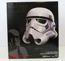 Hasbro Star Wars The Black Series Stormtrooper Helmet Imperial   Voice changer