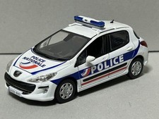 Norev 1/43 Peugeot 308 French police vehicle miniature car, approx. 9cm