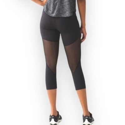 Lululemon Rush Hour 21'' CropBlack size 4