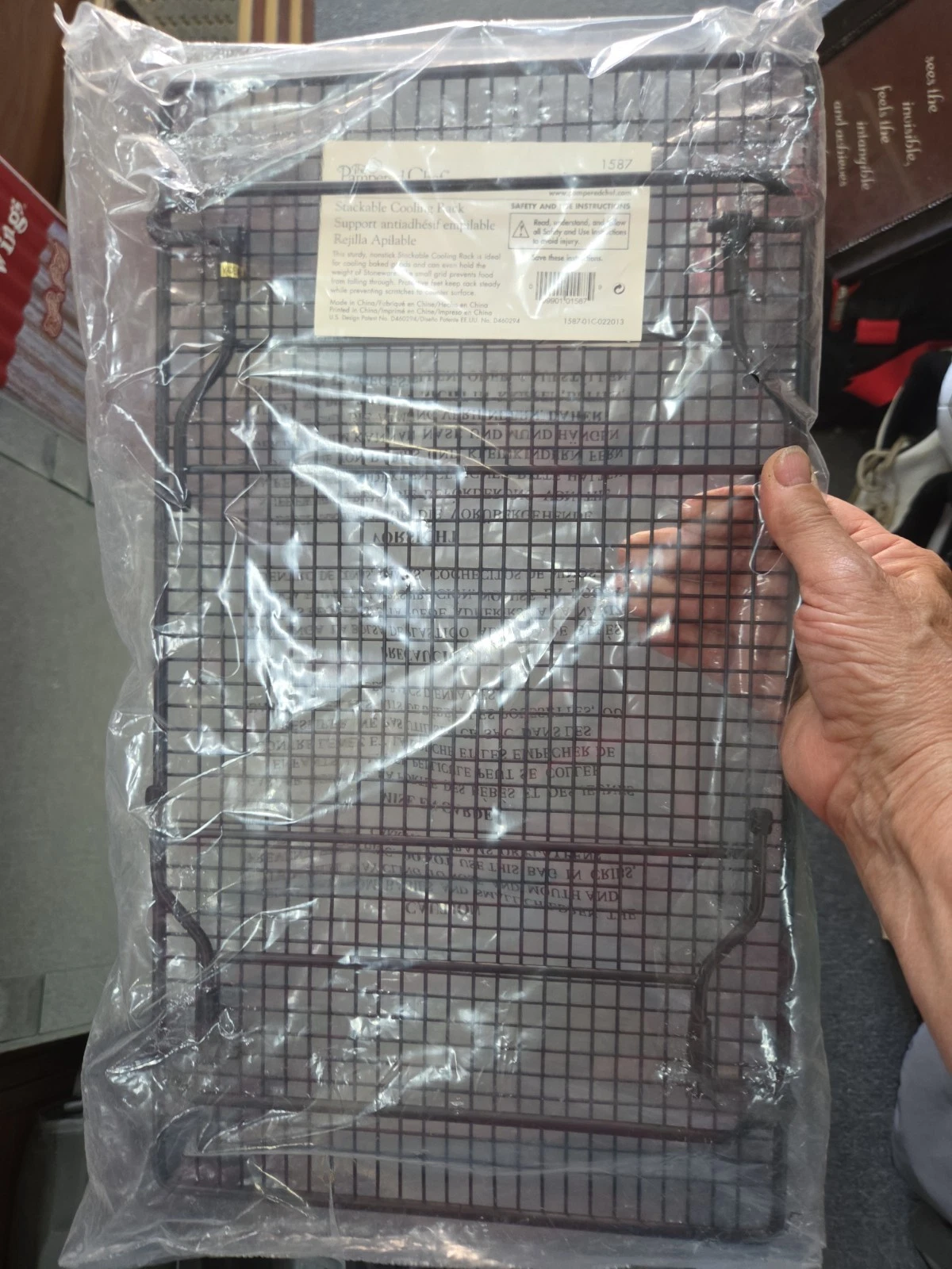 Pampered Chef Stackable Cooling Rack (model #1587) 1 Brand New, 1 Used
Opens in a new window or tab