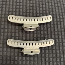Vintage Aluminum Hair Wave Clips - Set of 6
