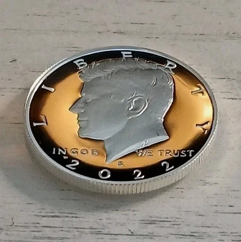 2022-S 99.9% Silver Kennedy Half Dollar Frosty Deep Cameo Proof - Free Shipping!