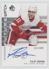 2019-20 SP Authentic Future Watch Rookies 172/999 Filip Zadina #159 Auto x4f