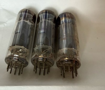 3   EL84 6BQ5 rX3 Rare Philip Sittard NOS gm Matched Tubes D Getters