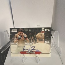 2025 Topps Stadium Club UFC Alex Perez Autograph BCA-APZ MMA