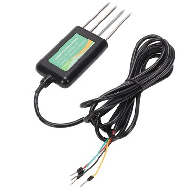 8 In 1 Soil Tester Soil Temperature Humidity EC PH NPK Salinity Sensor With SET