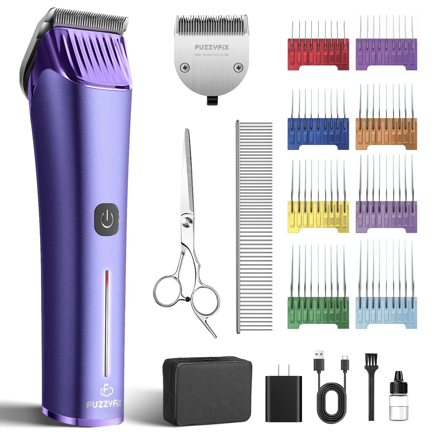 FuzzyFix Nova PC611 Professional Cordless Pet Grooming Clipper Kit
Opens in a new window or tab