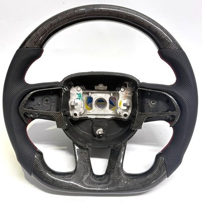 Dodge Charger Hellcat Carbon Fiber Steering Wheel for Challenger SRT Redeye Dayt