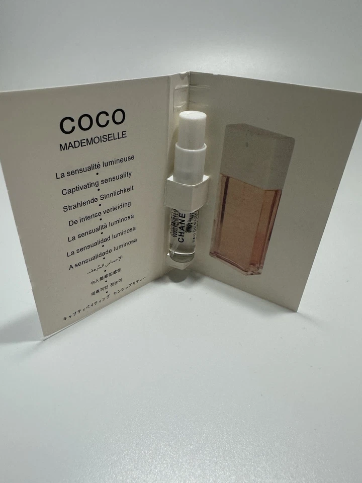 Chanel Coco Mademoiselle Eau De Toilette 1,5 ml Spray Muestras Paquete de 1 Foto 2 de 2
