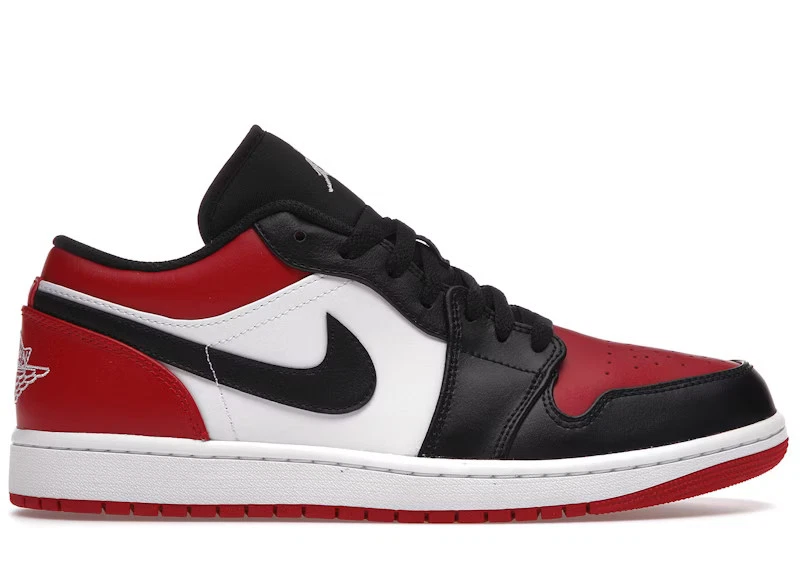 Jordan 1 Low Bred Toe for Sale | Authenticity Guaranteed | eBay